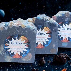 3 Fun Galaxy Themed Soap Bars Decorative Soap